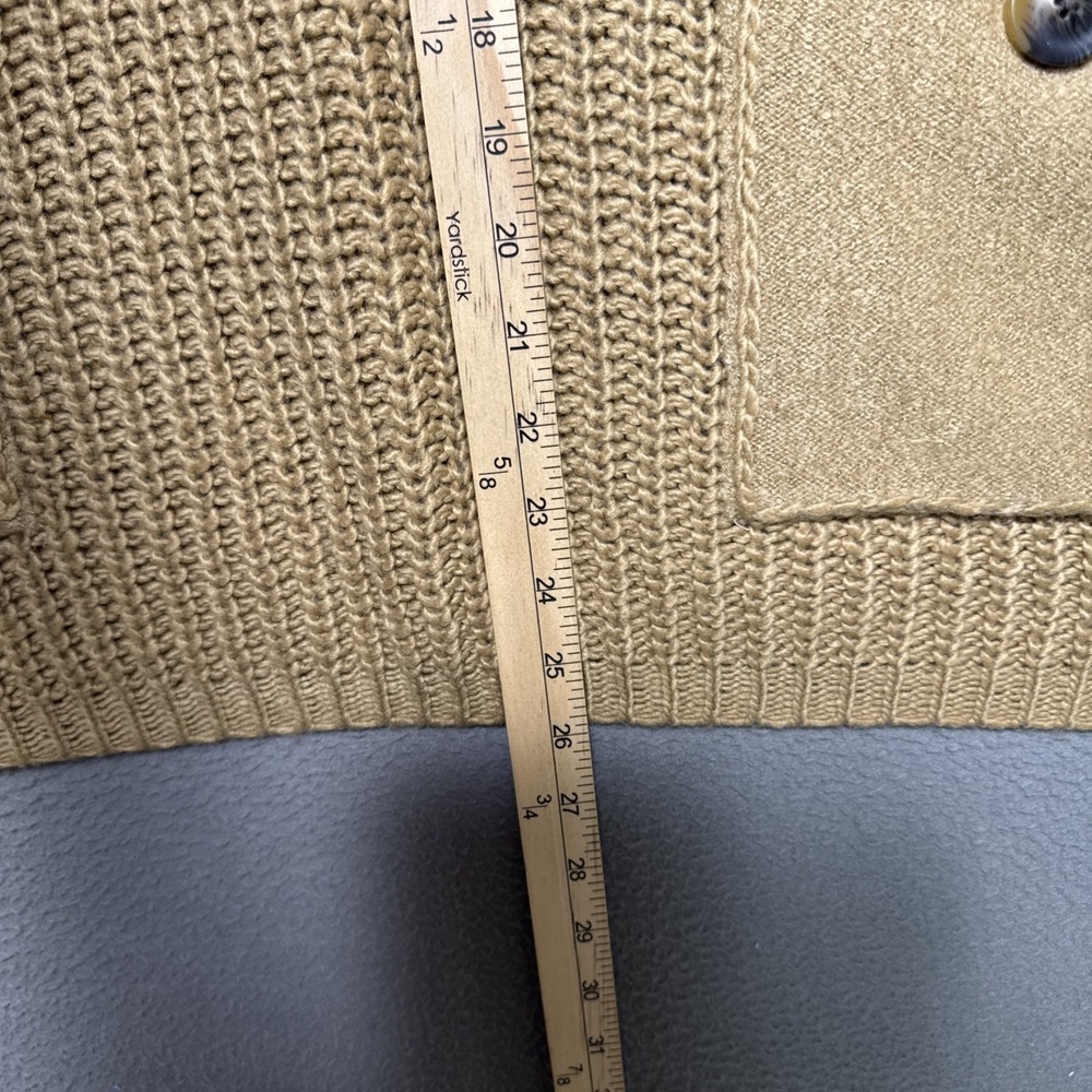 Neiman Marcus Wool Blend Poncho Turtleneck Sweater Womens Small Basic Oversized - Picture 3 of 9